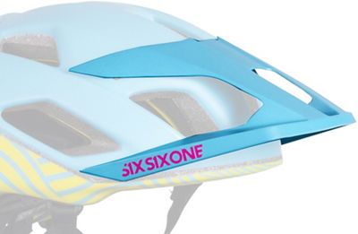 SixSixOne Summit MTB Helmet Visor 2020 - Dazzle Blue - One Size}, Dazzle Blue