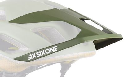 SixSixOne Summit MTB Helmet Visor 2020 - Digi Green - One Size}, Digi Green