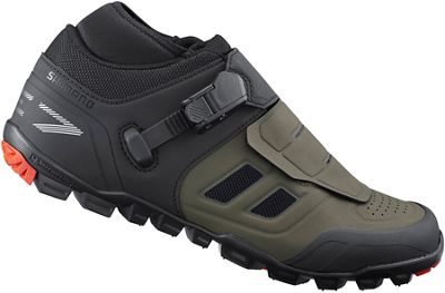 Shimano ME702 SPD Enduro MTB Shoes 2021 - Olive - EU 42}, Olive