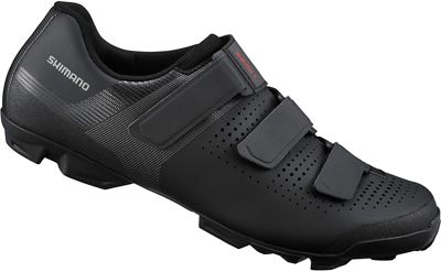Shimano XC100 MTB SPD Shoes 2021 - Black - EU 43}, Black