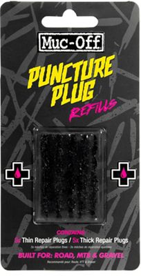 Muc-Off Puncture Plugs Tubeless Refill Pack - Noir, Noir