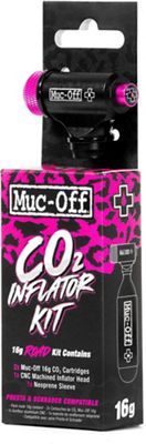 Muc-Off Road CO2 Cartridge Inflator Kit - Black, Black
