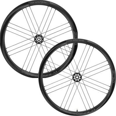 Campagnolo Shamal Carbon 2-Way Fit Disc Wheelset - Dark Label - Campagnolo}, Dark Label