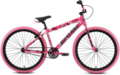 SE Bikes Blocks Flyer 26 BMX Bike - Pink Camo - 26", Pink Camo
