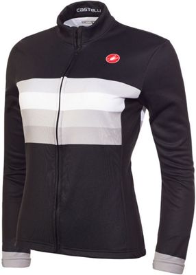 Castelli Women's Movimento Thermal LS Jersey  - nero- grigio, nero- grigio
