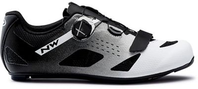 Northwave Storm Carbon Road Shoes - White-Black - EU 47.3}, White-Black
