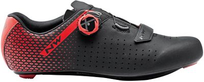 Scarpe da strada Northwave Core Plus 2 - Nero/Rosso - EU 39, Nero/Rosso
