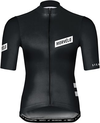 Morvelo Stealth Jersey - Noir - blanc - XL, Noir - blanc