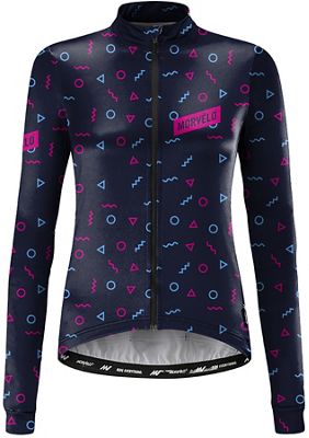Morvelo Women's  Thermoactive Biz LS Jersey - Marine, Marine