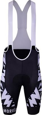 Morvelo Unity Bib Shorts - Noir - blanc, Noir - blanc