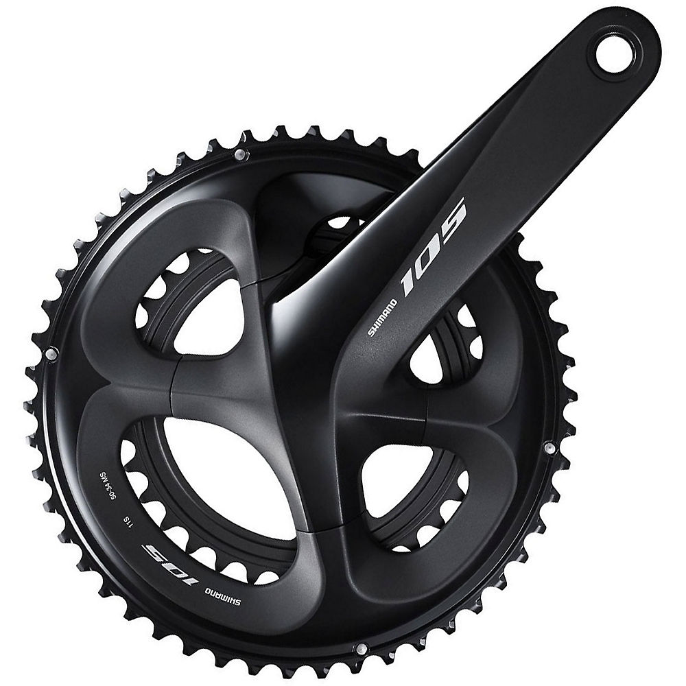 Shimano 105 R7000 11 Speed Chainset - AU - Noir - 110mm, Noir