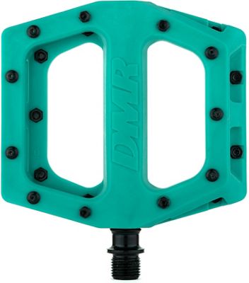 DMR V11 Flat Mountain Bike Pedals - Turquoise, Turquoise