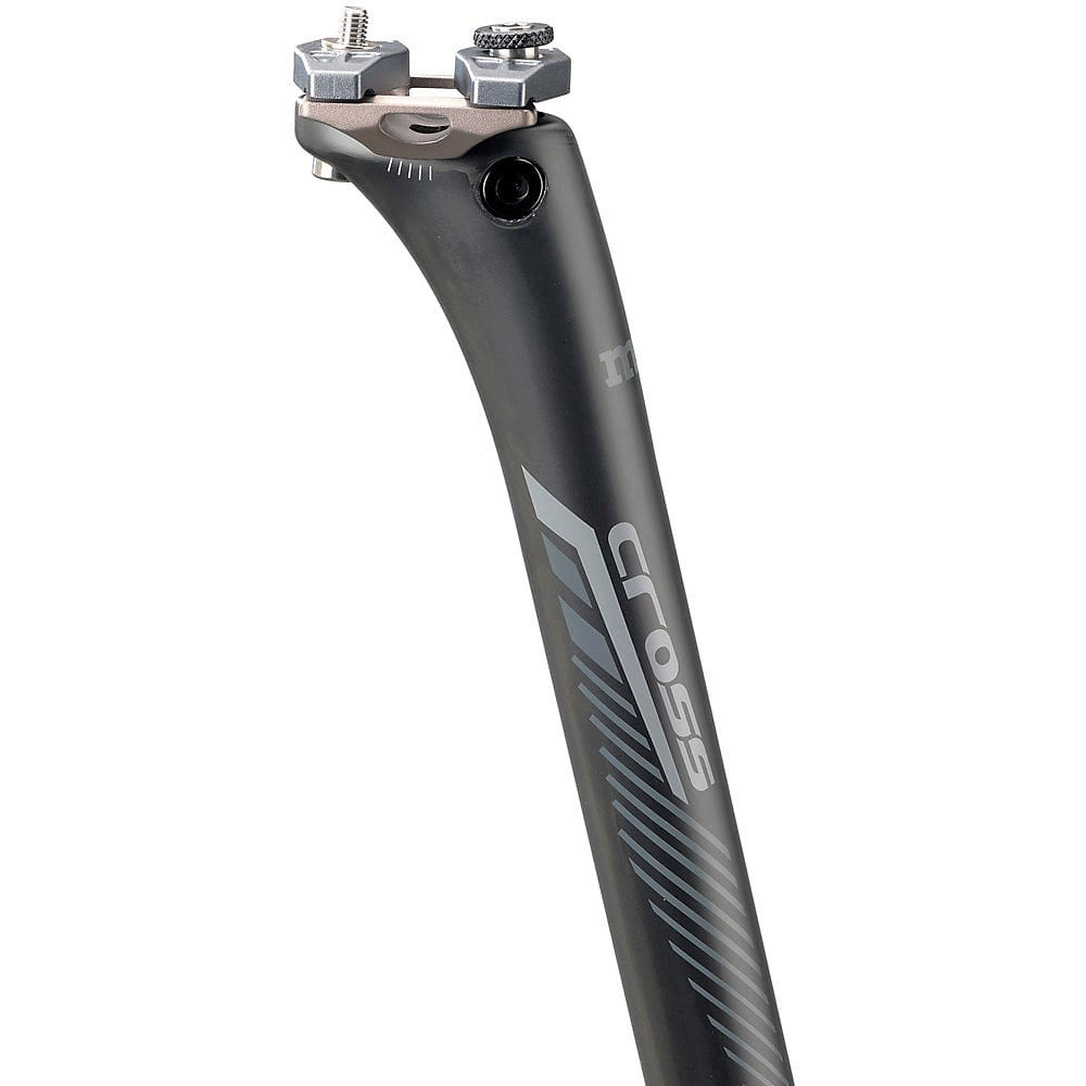 Deda Elementi Mud Cross Setback MTB Seatpost 2016 - Black - Orange Graphic - 12mm Setback, Black - Orange Graphic