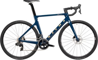 Vitus ZX-1 EVO CR eTap Road Bike (Rival eTap) 2021 - Midnight Blue-Gold - XS, Midnight Blue-Gold