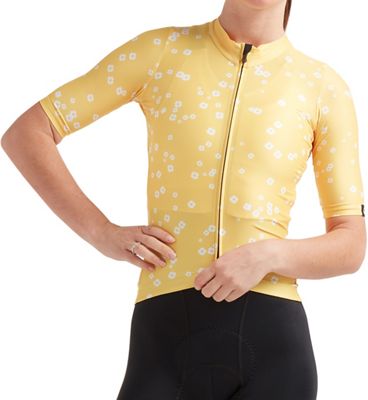 Black Sheep Cycling Women's Essentials TEAM Jersey 2021 - Daisy Yellow, Daisy Yellow