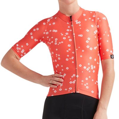 Black Sheep Cycling Women's Essentials TEAM Jersey - Daisy Red, Daisy Red