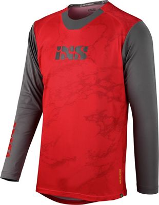 IXS Trigger X Air Jersey 2021 - Red-Graphite - XXL, Red-Graphite
