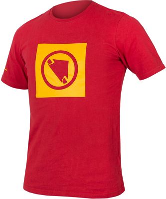 Endura One Clan Carbon Icon T Shirt 2020 - rosso - M, rosso
