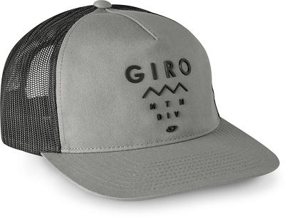 Giro Retro Trucker Cap 2019 - One Size - Grey Mountain Division