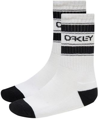 Oakley B1B Icon Socks (3 Pack) - White - M}, White