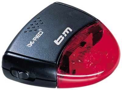 Busch & Müller IX Red Diode Rear Light - nero, nero