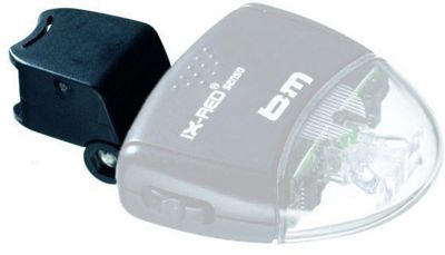 Busch & Müller IX Red Replacement Light Holder - Black - 481HPB - Cycling Busch & Müller IX Red Replacement Light HolderA g sku 481HPB