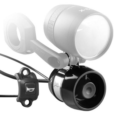 Busch & Müller E-Bike Horn - nero, nero
