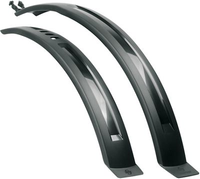SKS Hightrek 2.0 Clip-On Mudguard Set - Black - 26-28, Black