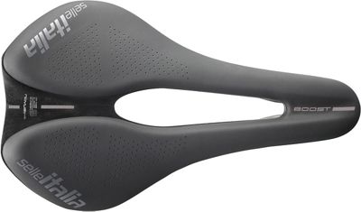 Selle Italia Novus Evo Boost TI 316 Superflow Saddle - Black - L3}, Black