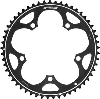 FSA Pro Road Chainring - Black - 53t}, Black