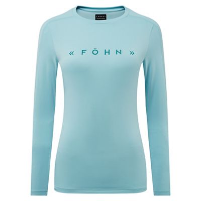 Föhn Women's Sun Protection Long Sleeve Tee - Light Blue - UK 14}, Light Blue