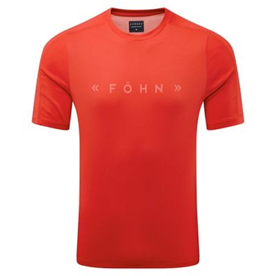 Föhn Sun Protection Short Sleeve Tee - Red - L}, Red