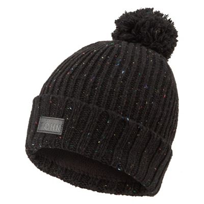 Berretto Föhn con pon pon - nero - One Size, nero