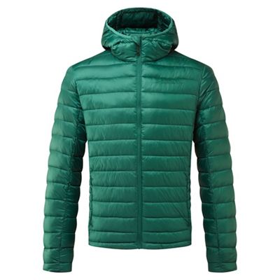 Föhn Micro Synthetic Down Hooded Jacket - Forest Biome - L}, Forest Biome