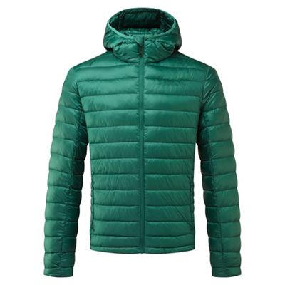 Föhn Micro Synthetic Down Hooded Jacket - Forest Biome - M}, Forest Biome