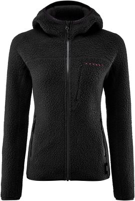 Föhn Women's Polartec Big Pile Hooded Fleece - Black - UK 16}, Black