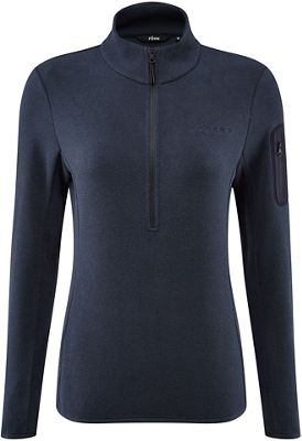 Föhn Womens Trail Quarter Zip Recycled Fleece - Navy - UK 10}, Navy