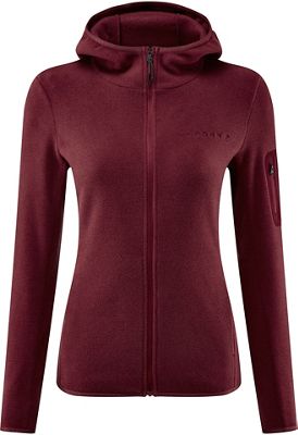 Pile donna Föhn Trail Recycled (con cappuccio) - rosso - UK 12, rosso