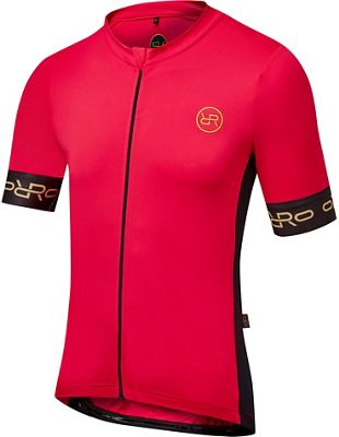 Orro Gold Luxe 2.0 SS Jersey SS20 - Crimson - S}, Crimson