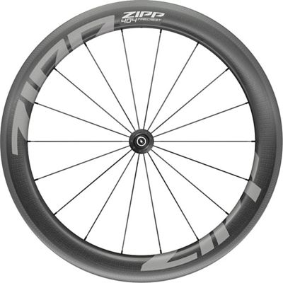 Zipp 404 Firecrest Carbon TL Front Wheel - Black - 700c}, Black