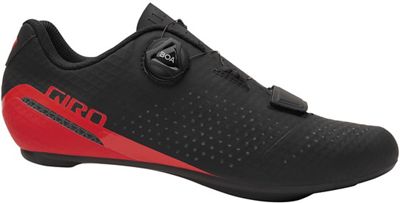 Scarpe da strada Giro Cadet 2021 - Nero/Rosso - EU 48, Nero/Rosso