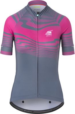Giro Womens Ondas Chrono Ex Jersey 2021 - Pink Street, Pink Street