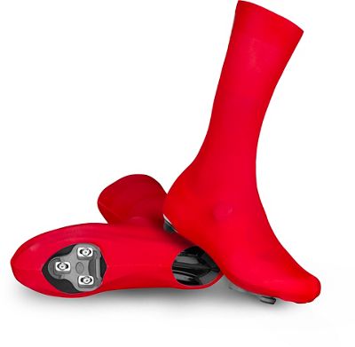 GripGrab RaceAero TT Raceday Lycra Overshoes SS21 - Red - L}, Red