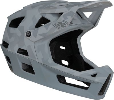 IXS Trigger FF MIPS Camo Helmet 2021 - Camo Grey - XS}, Camo Grey