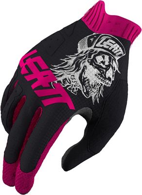 Leatt 1.0 GripR 80's Skull MTB Glove 2021 - Nero, Nero