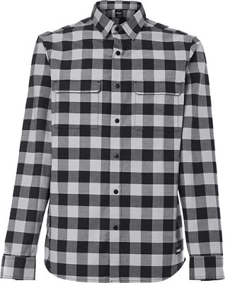 Oakley Checkered Ridge LS Shirt - grigio - XL, grigio