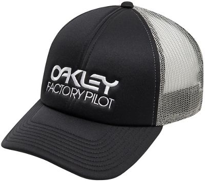 Oakley Factory Pilot Trucker Hat - Blackout - One Size}, Blackout