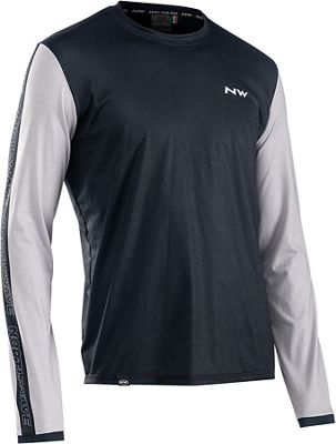 Northwave X-Trail LS Jersey 2021 - nero - bianco - XXL, nero - bianco