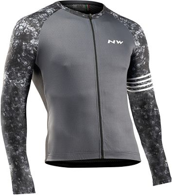 Northwave Blade Long Sleeve Jersey 2021 - nero- grigio, nero- grigio