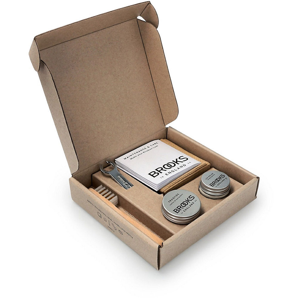 Brooks England Premium Leather Saddle Care Kit - Neutre, Neutre